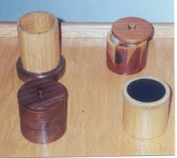 Custom Handmade Pencil Holders and small boxes