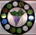 Grapes and Wine Bottle Bottoms