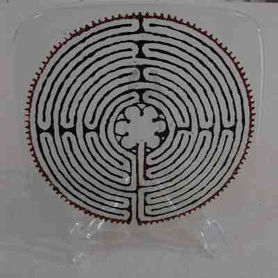 The Chartres Labyrinth on stand