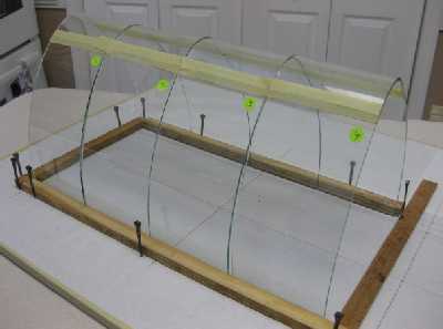 Curved Clear Roof - Long Side