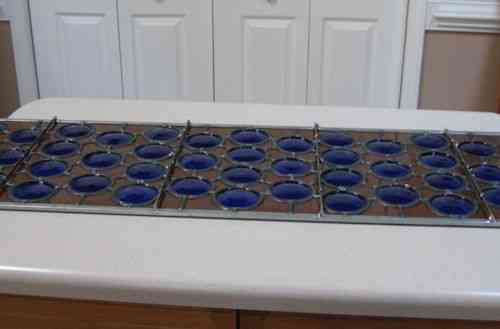 Cobalt Blue Wine Bottle Transom reinforcement