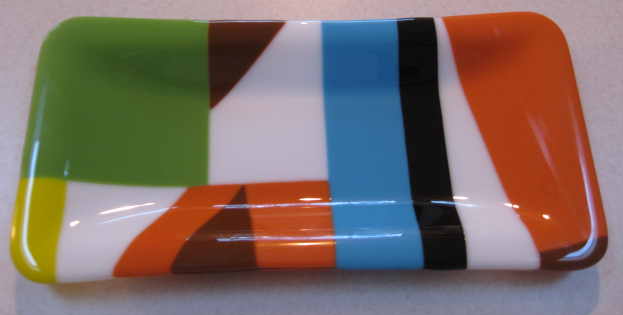 Finished Crazy Color Plate