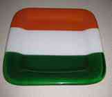 Custom Plate in Irish Colors
