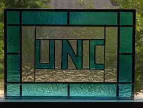 Custom College Name Hanging - UNC