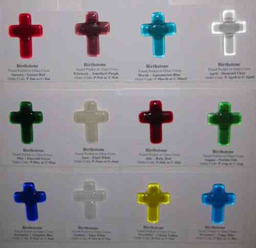 Birthstone Crosses