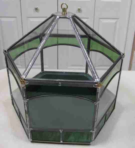 Stained Glass - Hexagonal Terrarium