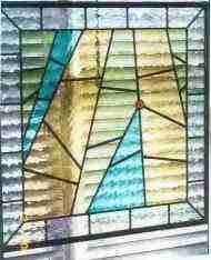 Custom Stained Glass - Large Abstract