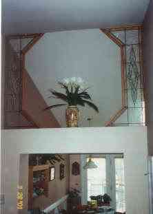 Custom Stained Glass - Interior Room Divider