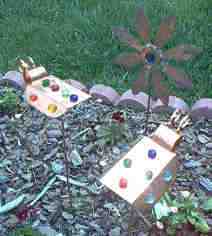 Copper Yard Art