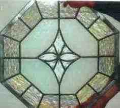 Custom Stained Glass - Octogonal Window