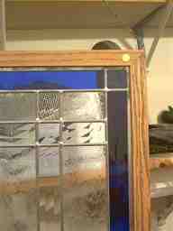 Stained Glass - Oak Frame