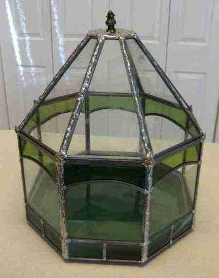 Stained Glass - Octagonal Terrarium